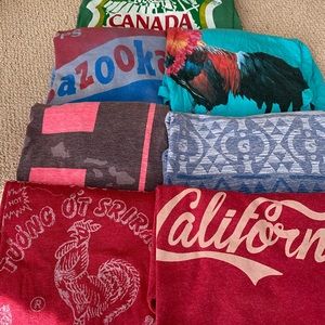 Lot of 7 mens t-shirts